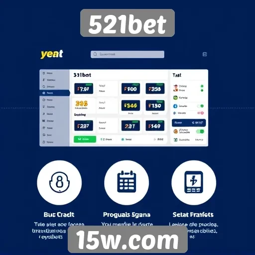 Características da interface do 521bet em destaque