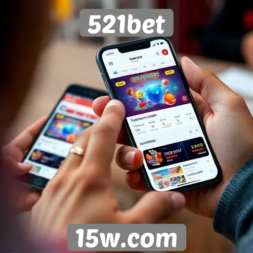 Experiência do usuário no 521bet em dispositivos móveis